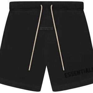 Fear of God Essentials Shorts in Jet Black